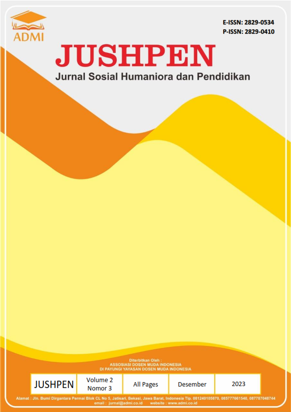 					View Vol. 2 No. 3 (2023): Desember : Jurnal Sosial Humaniora dan Pendidikan
				