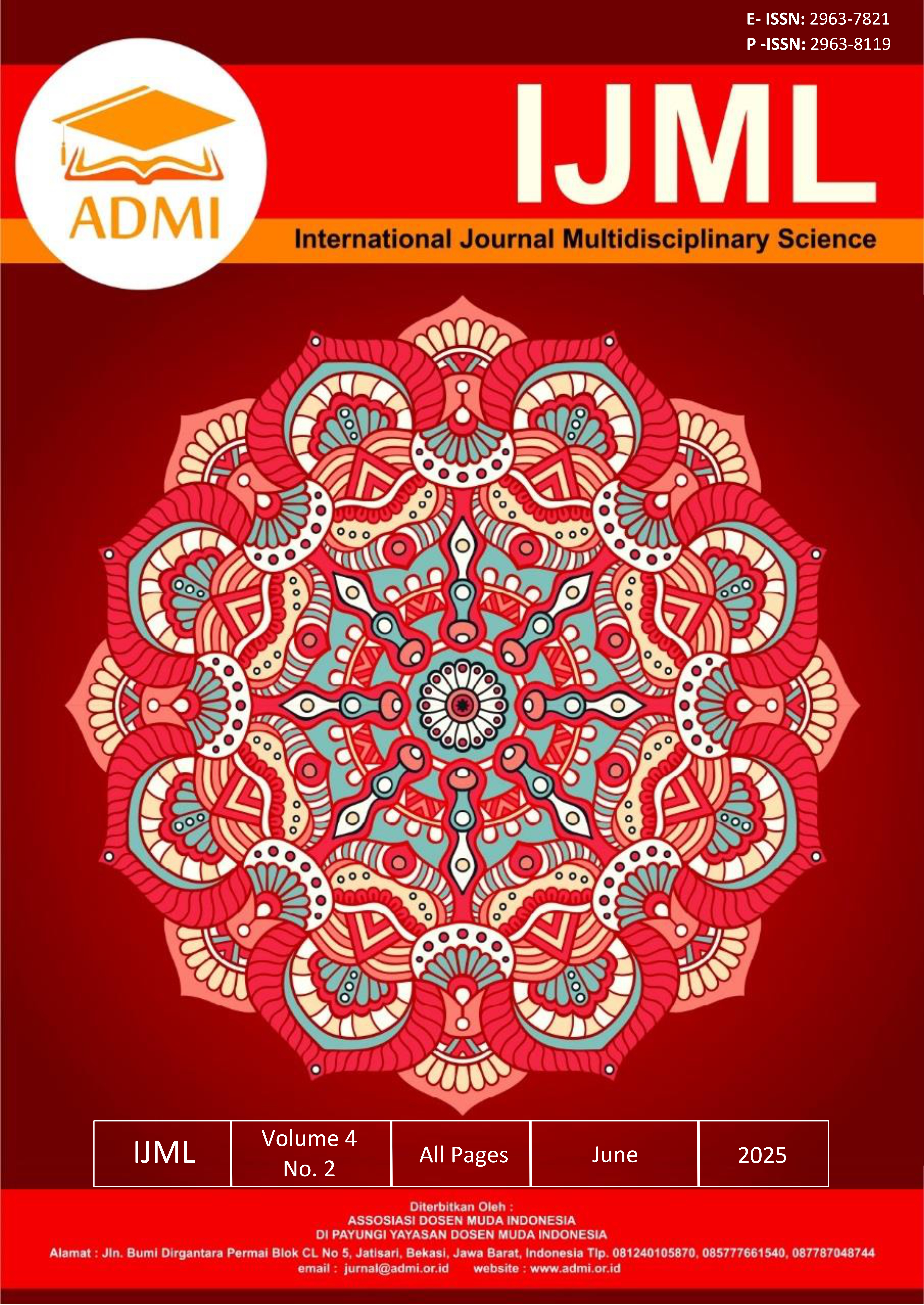 View Vol. 4 No. 2 (2025): June: International Journal Multidiciplinary Science