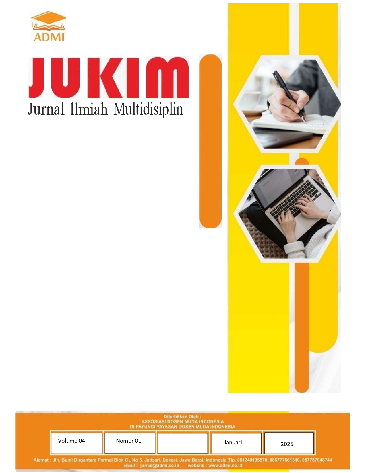 					View Vol. 5 No. 01 (2026): Januari: Jurnal Ilmiah Multidisiplin
				