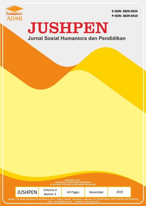 					View Vol. 4 No. 3 (2025): Desember : Jurnal Sosial Humaniora dan Pendidikan
				