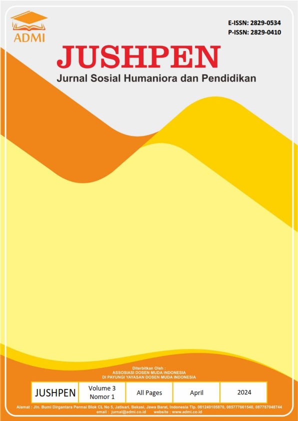 					View Vol. 3 No. 1 (2024): April : Jurnal Sosial Humaniora dan Pendidikan
				